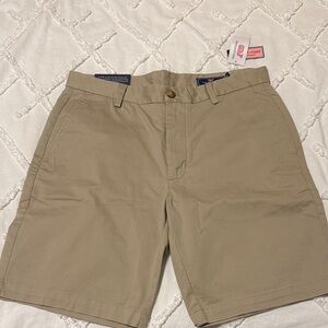 Vineyard Vines Men's Khaki Flat Front Shorts